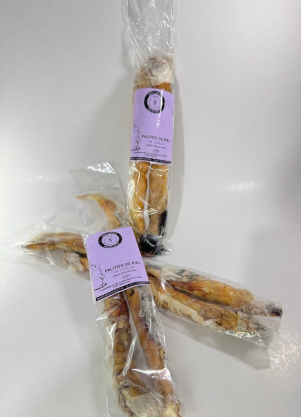 ROLLITOS DE PIEL DE CONEJO